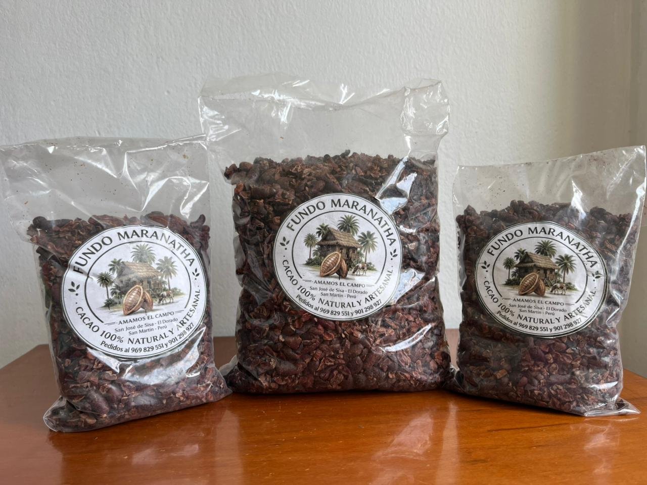 Nibs de cacao tostado artesanal