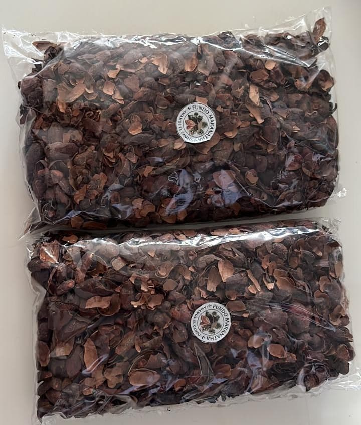 Cascarilla de cacao — infusión zero waste